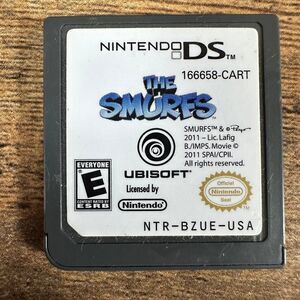 The Smurfs (Nintendo DS, 2011) CARTRIDGE ONLY - TESTED WORKS